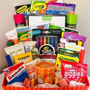 Kids Crayola Gift Basket